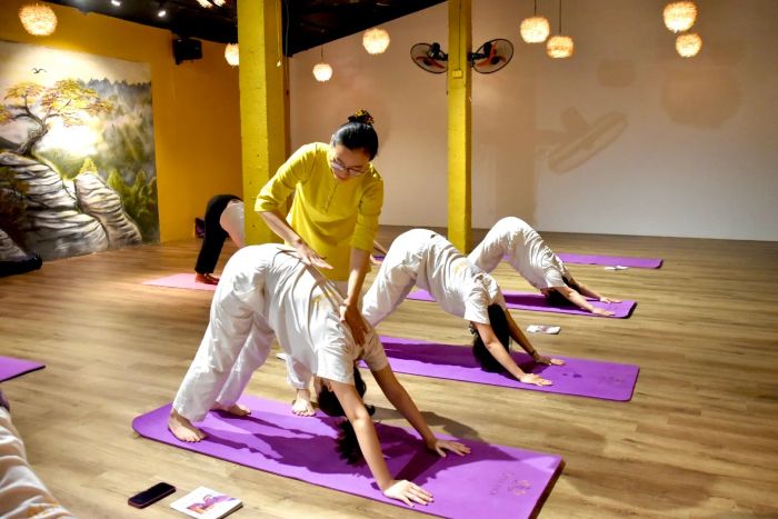 Không gian thiền định và luyện tập tại Atta Yoga (Ảnh 1)