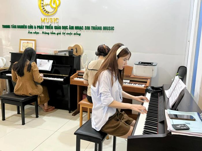 Không gian học tập đẳng cấp tại Sol thăng Music