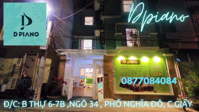 Không gian học tập hiện đại tại Trung tâm D Piano