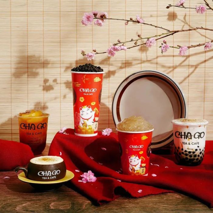 Hình ảnh không gian sang trọng tại Chago Tea & Cafe