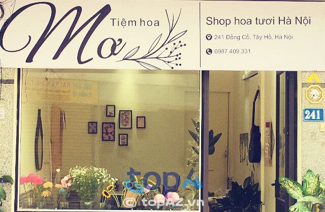Tiệm hoa Mơ – Nét tinh hoa từ những cánh hoa rực rỡ