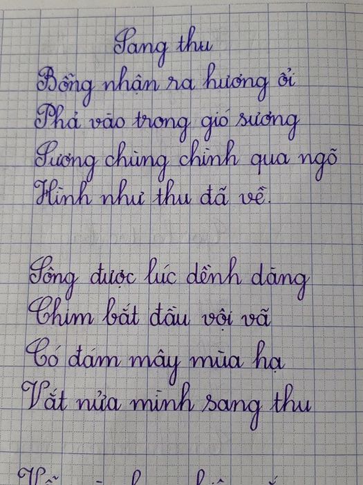 Hình ảnh lớp học tại Luyện chữ đẹp Hà Đông