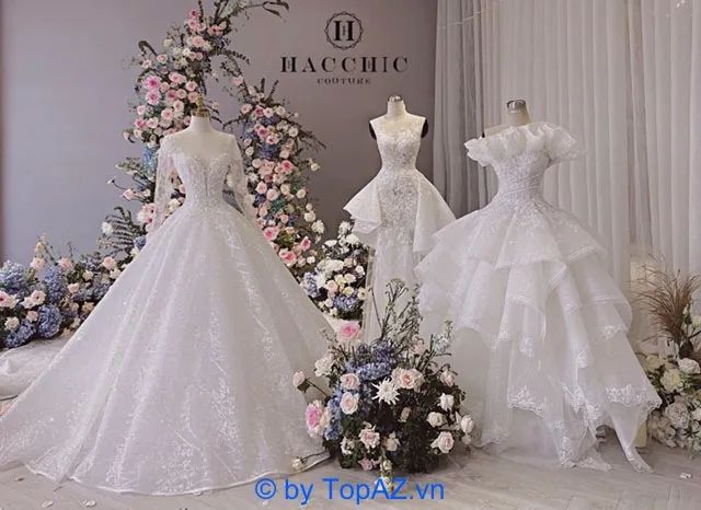 Địa chỉ thuê váy cưới cao cấp tại TP.HCM