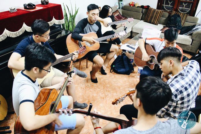 Không gian sáng tạo tại Hồng Kiên Music Center