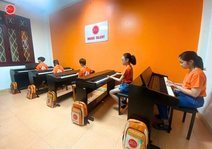 Không gian đào tạo chuyên nghiệp tại Music Talent