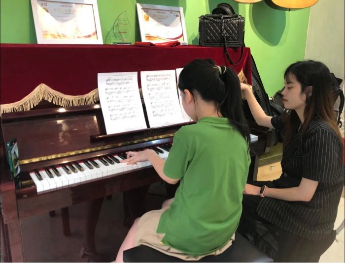 Không gian đào tạo nghệ thuật tại Green Music