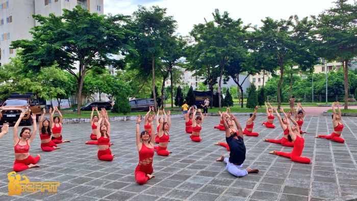 Phòng tập yoga hình kim cương độc đáo tại Tepfit (Ảnh 2)