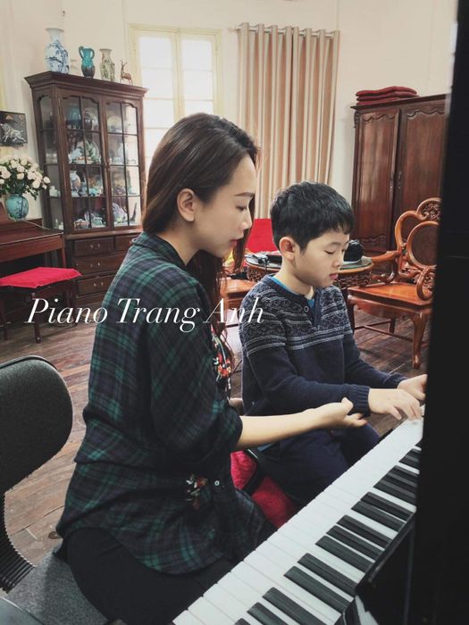Hình ảnh không gian học tập tại Piano Trang Anh