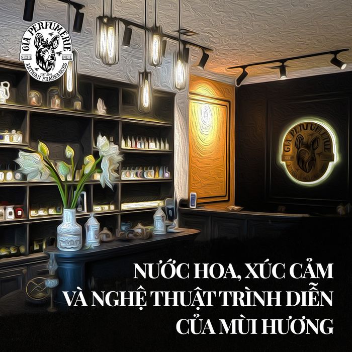 Không gian sang trọng tại Gia Perfumerie - thiên đường nước hoa niche