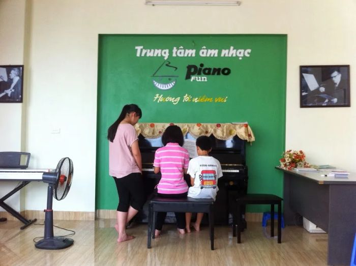 Lớp học đầy niềm vui tại Piano Fun Hà Đông