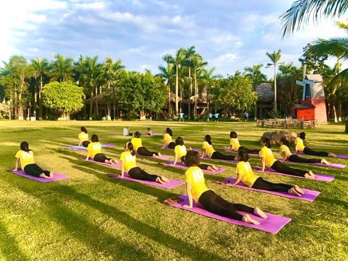 Hình ảnh không gian tập luyện tại HG Fitness & Yoga