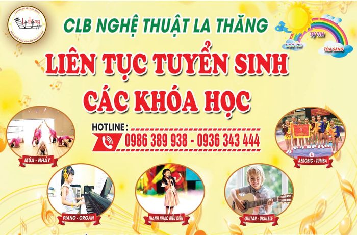 Không gian đào tạo nghệ thuật tại CLB La Thăng
