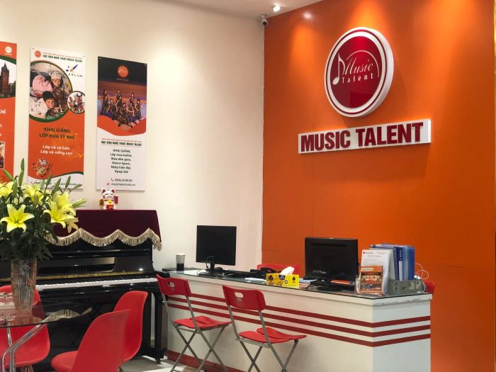 Không gian đào tạo hiện đại tại Trung Tâm Music Talent