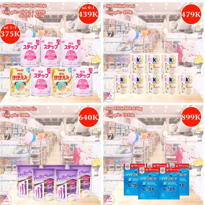 Gia Phú Baby - Hình ảnh không gian trưng bày máy hút sữa và đồ dùng mẹ bé