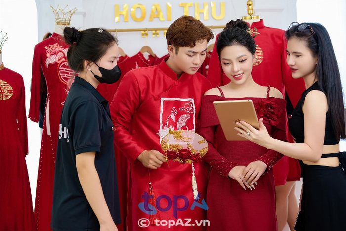Áo Cưới Hoài Thu – Địa chỉ chụp ảnh cưới uy tín và cho thuê áo dài đẹp tại Yên Bái