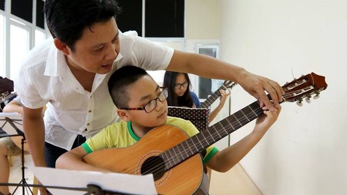 Không gian đào tạo đầy cảm hứng tại Trung Tâm Nghệ Thuật Music PAFS