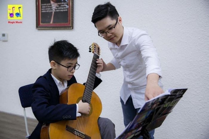 Không gian sáng tạo tại Magic Music School