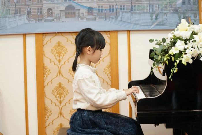 Hình ảnh buổi biểu diễn của học viên Music Talent