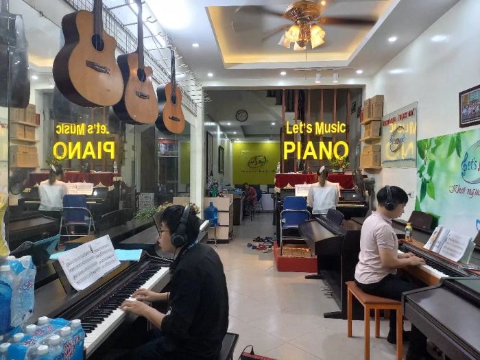 Hình ảnh không gian học tập tại Let's Music