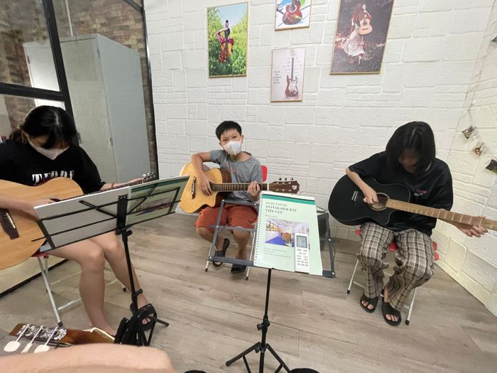 Không gian đào tạo chuyên nghiệp tại D&T Music
