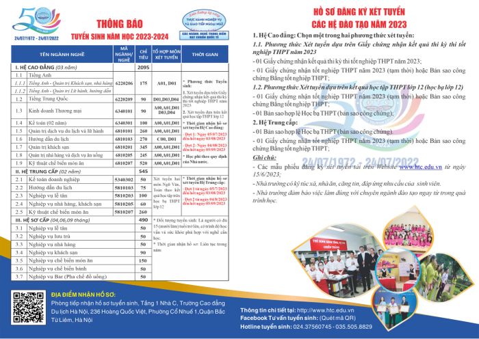 Hoạt động ngoại khóa sôi nổi tại Trường Cao đẳng Du lịch Hà Nội