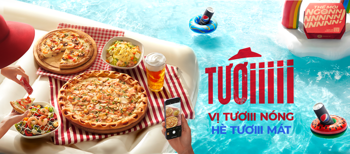 Pizza Hut ảnh 1 - Khoảnh khắc đầu tiên về thế giới pizza vàng thơm nức, nơi mỗi chiếc bánh là một tác phẩm nghệ thuật ẩm thực