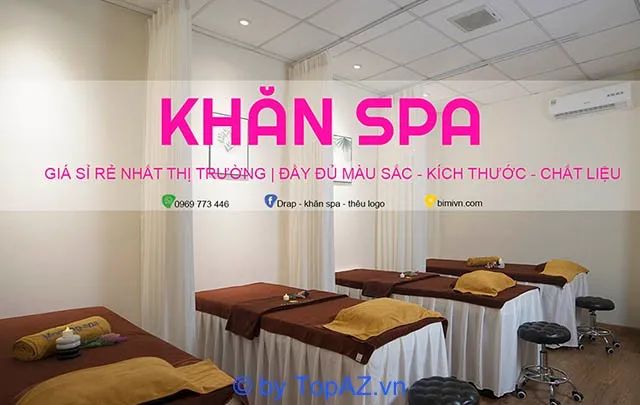 Địa chỉ cung cấp khăn spa uy tín tại TPHCM