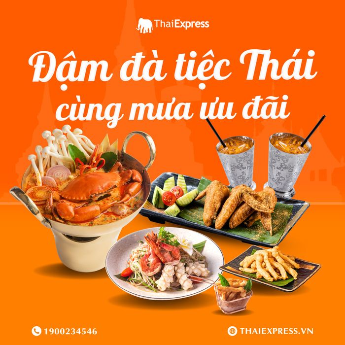 Bộ sưu tập hình ảnh đặc sắc về các món ăn Thái Lan đặc trưng tại ThaiExpress