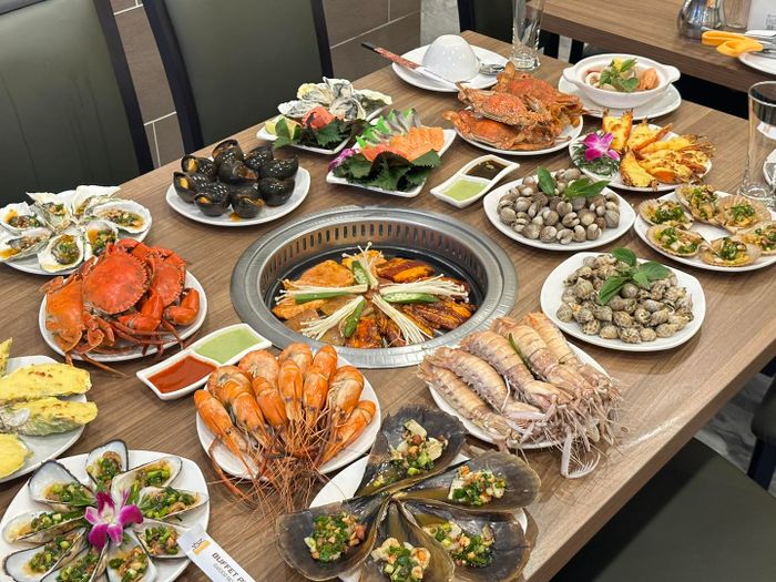 Buffet Poseidon ảnh 1 - Góc nhìn đầu tiên về thiên đường ẩm thực đa sắc, nơi mỗi khu vực buffet là một thế giới hương vị riêng biệt