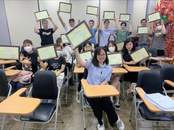Hình ảnh minh họa không gian học tập tại trung tâm