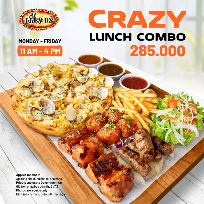 Al Fresco's - Bữa tiệc hương vị quốc tế
