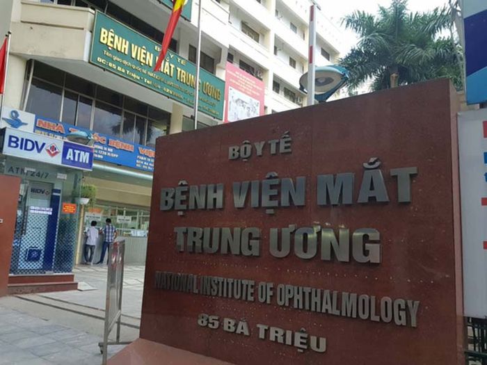 Hình ảnh Bệnh viện Mắt Trung ương - Công trình trăm năm tuổi
