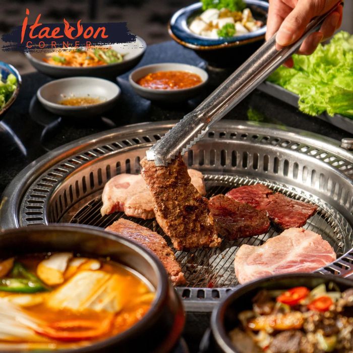 Bữa tiệc buffet hải sản và thịt nướng đẳng cấp tại Itaewon Corner (Ảnh 2)