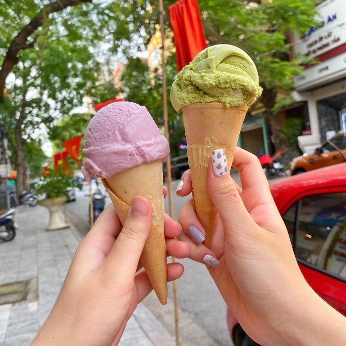 Hình ảnh biểu tượng - Kem Tràng Tiền Hà Nội