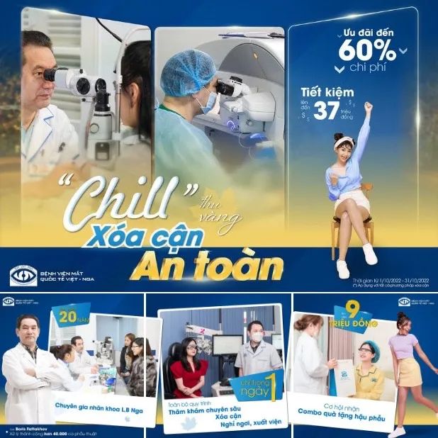 Hình ảnh cơ sở vật chất hiện đại tại Bệnh Viện Mắt Quốc Tế Việt - Nga