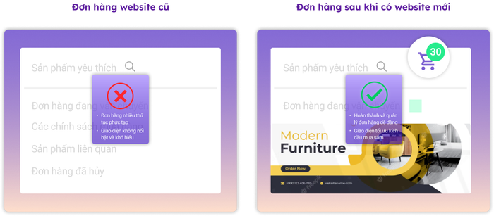 Hình ảnh giao diện website doanh nghiệp từ Bizfly