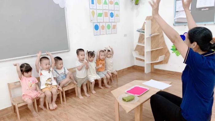 Góc vui chơi sáng tạo của trẻ tại E-Life