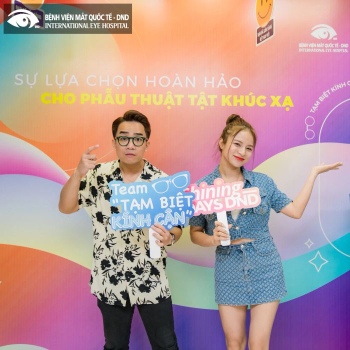 Hình ảnh không gian hiện đại tại Bệnh viện Mắt Quốc tế DND