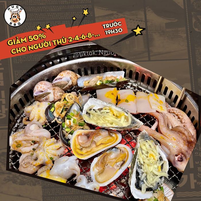 Không gian sang trọng tại HUGO BBQ - Ảnh 1