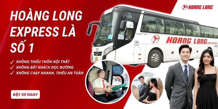 Hình ảnh xe khách Hoàng Long