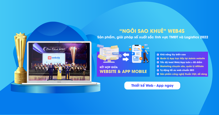 Hình ảnh hệ thống quản trị thông minh Web4s