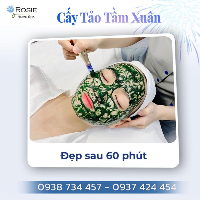 Hình ảnh dịch vụ tại Rosie Home Spa – nơi sắc đẹp thăng hoa
