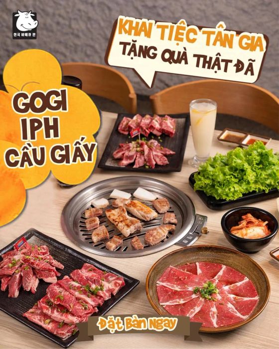 Gogi House - Không gian ẩm thực Hàn Quốc sang trọng
