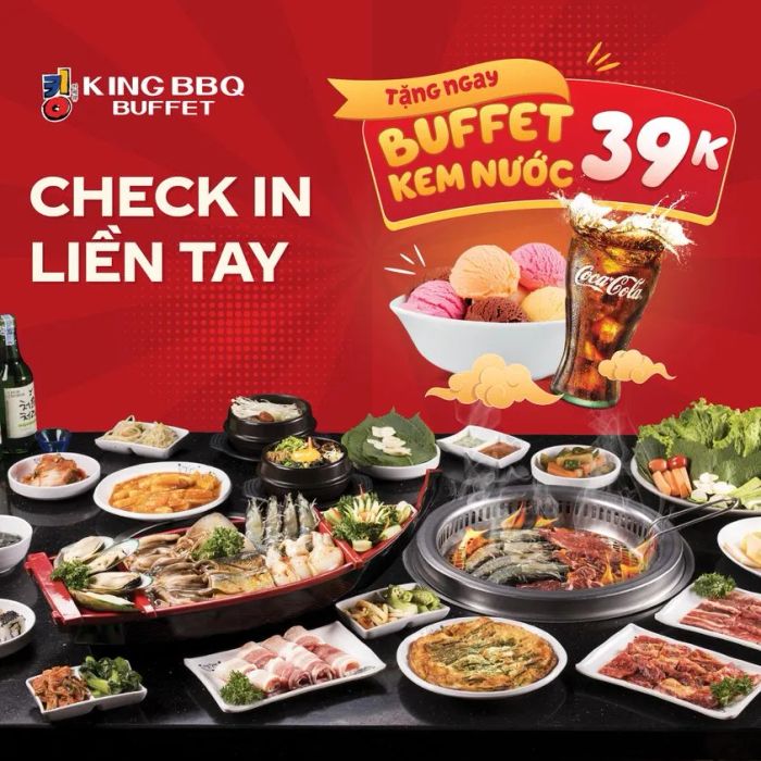 King BBQ - Bữa tiệc buffet nướng đẳng cấp