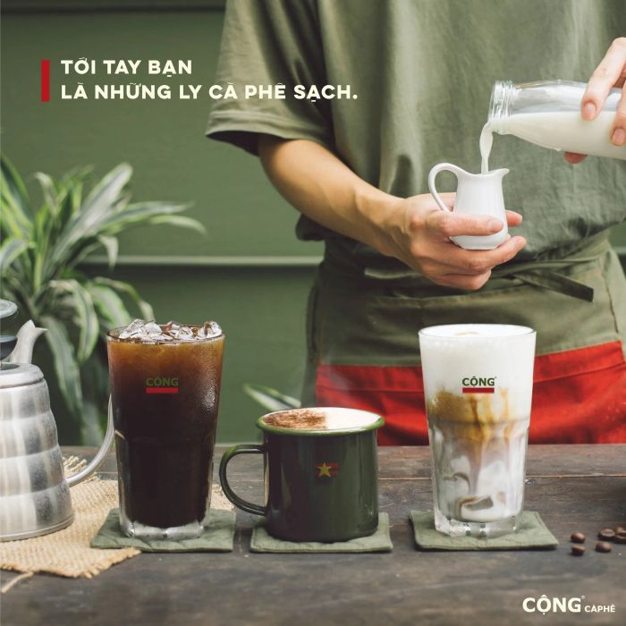 Góc sống ảo đầy hoài niệm tại Cộng Cà Phê - Ảnh 3