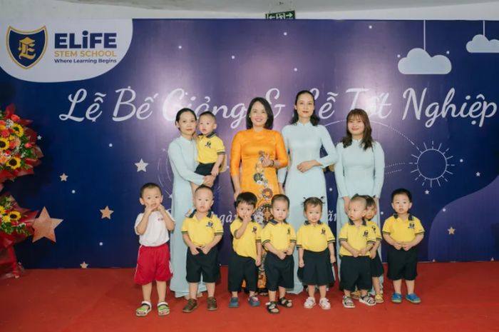Không gian học tập hiện đại tại E-Life Kindergarten