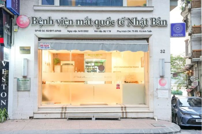 Hình ảnh cơ sở vật chất hiện đại tại Bệnh viện mắt quốc tế Nhật Bản (JIEH)