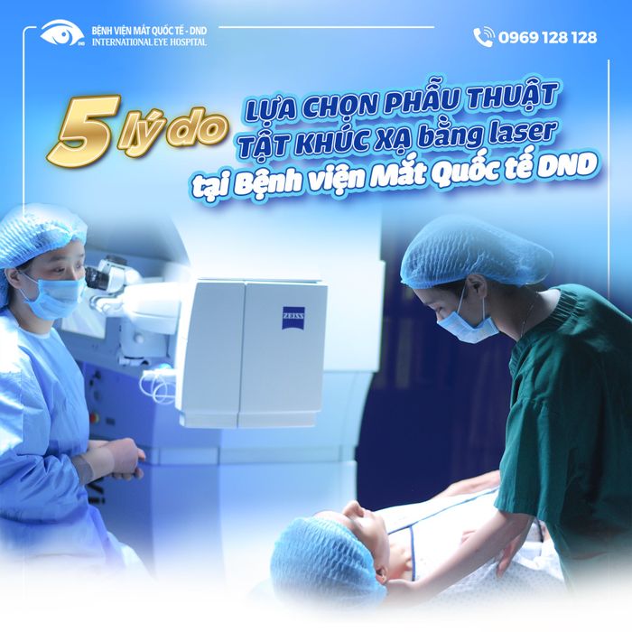 Hình ảnh Bệnh viện Mắt Quốc tế DND - Không gian phẫu thuật hiện đại