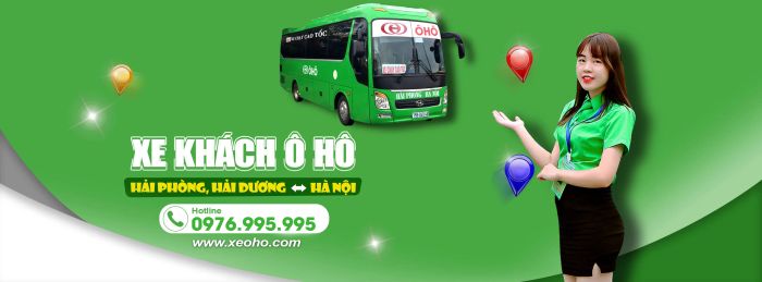 Hình ảnh đội xe hiện đại của nhà xe Ô Hô