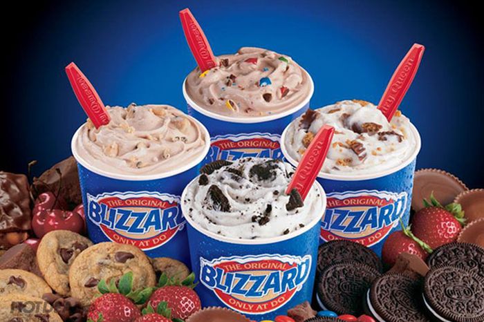 Trải nghiệm độc đáo - Kem úp ngược không đổ tại Dairy Queen